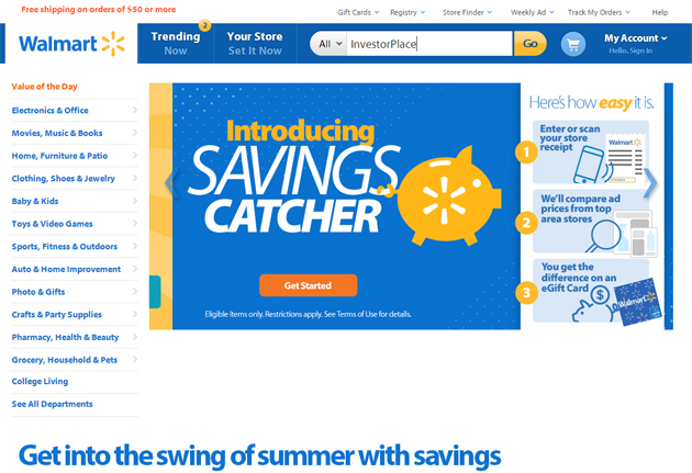 Walmart Savings Catcher App Things To Know Investorplace 630x431 Walmart Savings Catcher App Things To Know Investorplace