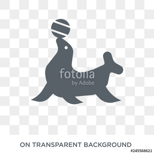 500x500 Circus Walrus Icon Circus Walrus Design Concept From Circus