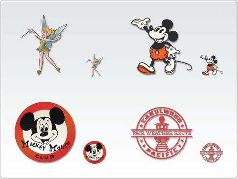 486x366 Vintage Disney Icon Set Customize Your Computer Disney Icons