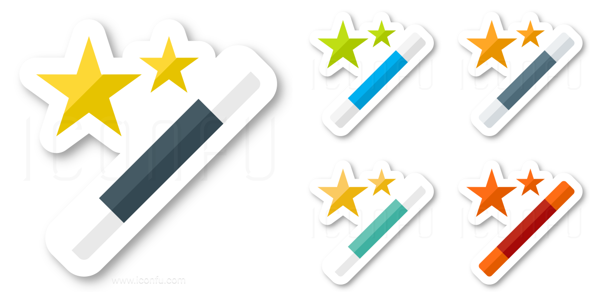 1200x600 Magic Wand Icon