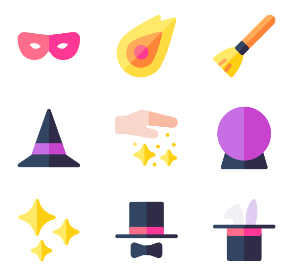 600x564 Magic Wand Icons