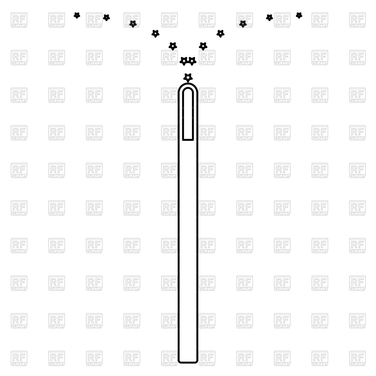 1200x1200 Magic Wand Icon Vector Image Of Icons And Emblems