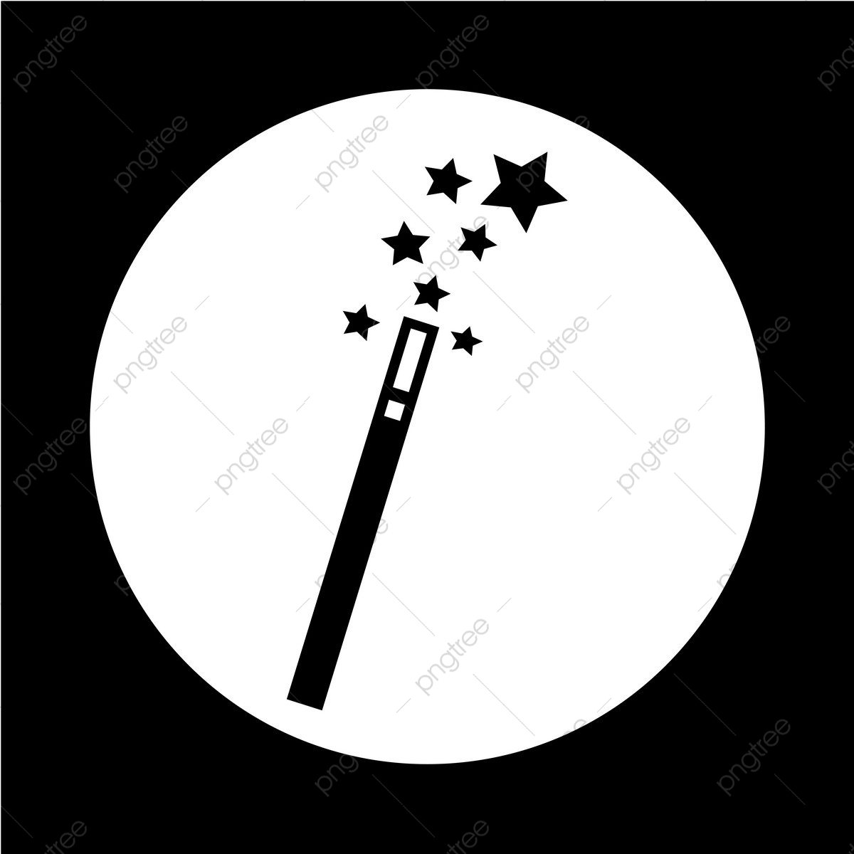 1200x1200 Magic Wand Icon, Magic, Icon, Wand Png And Vector With Transparent