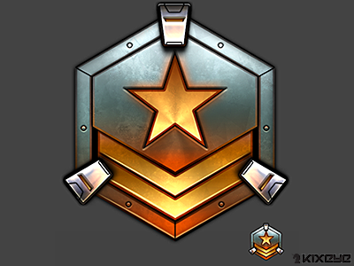 400x300 Tier Rank Icon For War Commander
