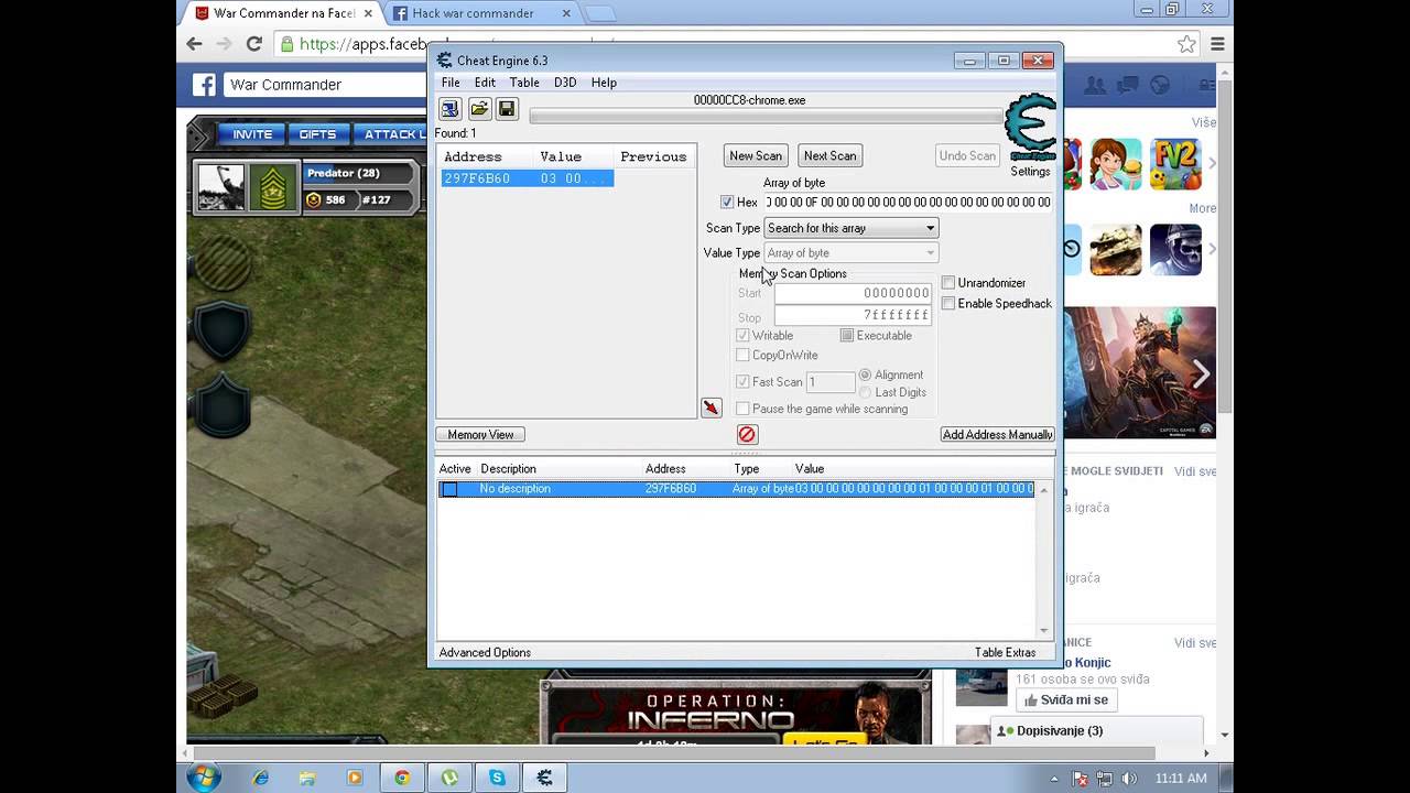 1280x720 War Commander Hack Cheat Engine Add Chimera And Repair