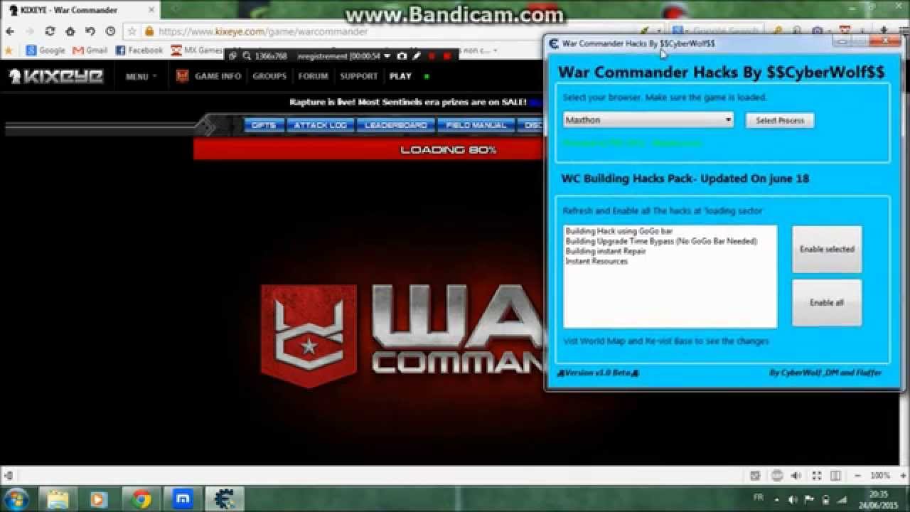 1280x720 War Commander Hack Building