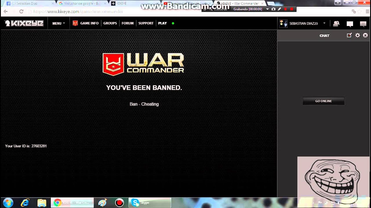 1280x720 War Commander Banned