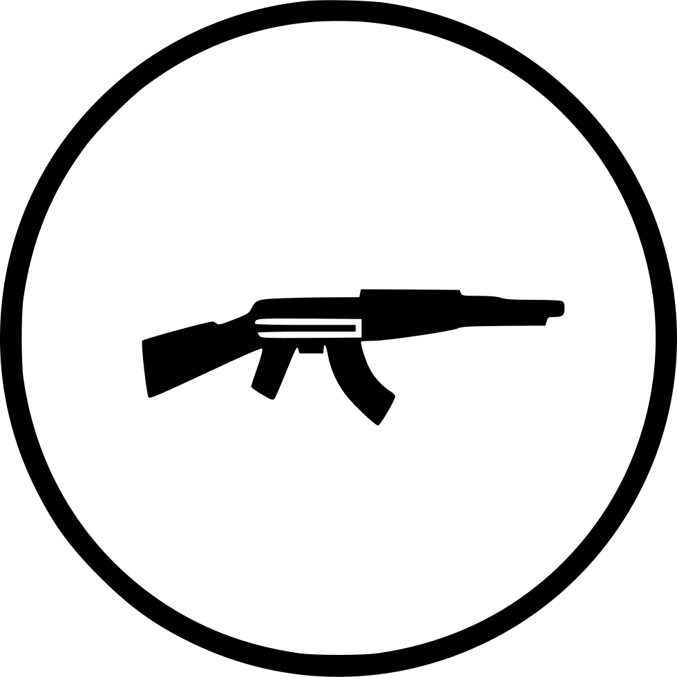 980x980 Army Danger Gun Guns Machine Shot War Png Icon Free Download