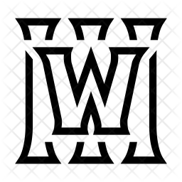 256x256 Warcraft Icon Of Line Style