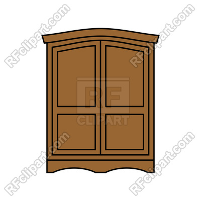 400x400 Wardrobe Icon On White Background Vector Image Of Icons