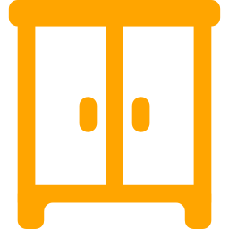 256x256 Free Orange Wardrobe Icon