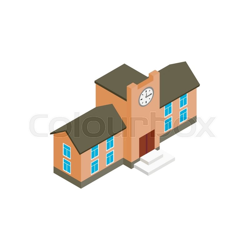 800x800 Icon In Isometric Icon On A White Stock Vector Colourbox