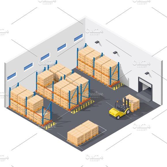 580x580 Work Inside Warehouse Icon Set Icons Icons Icon Set