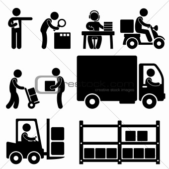 340x340 Image Logistic Warehouse Delivery Icon From Crestock