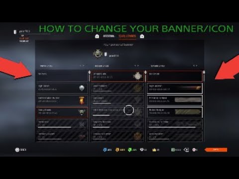 480x360 How To Change Your Bannericon In Warface