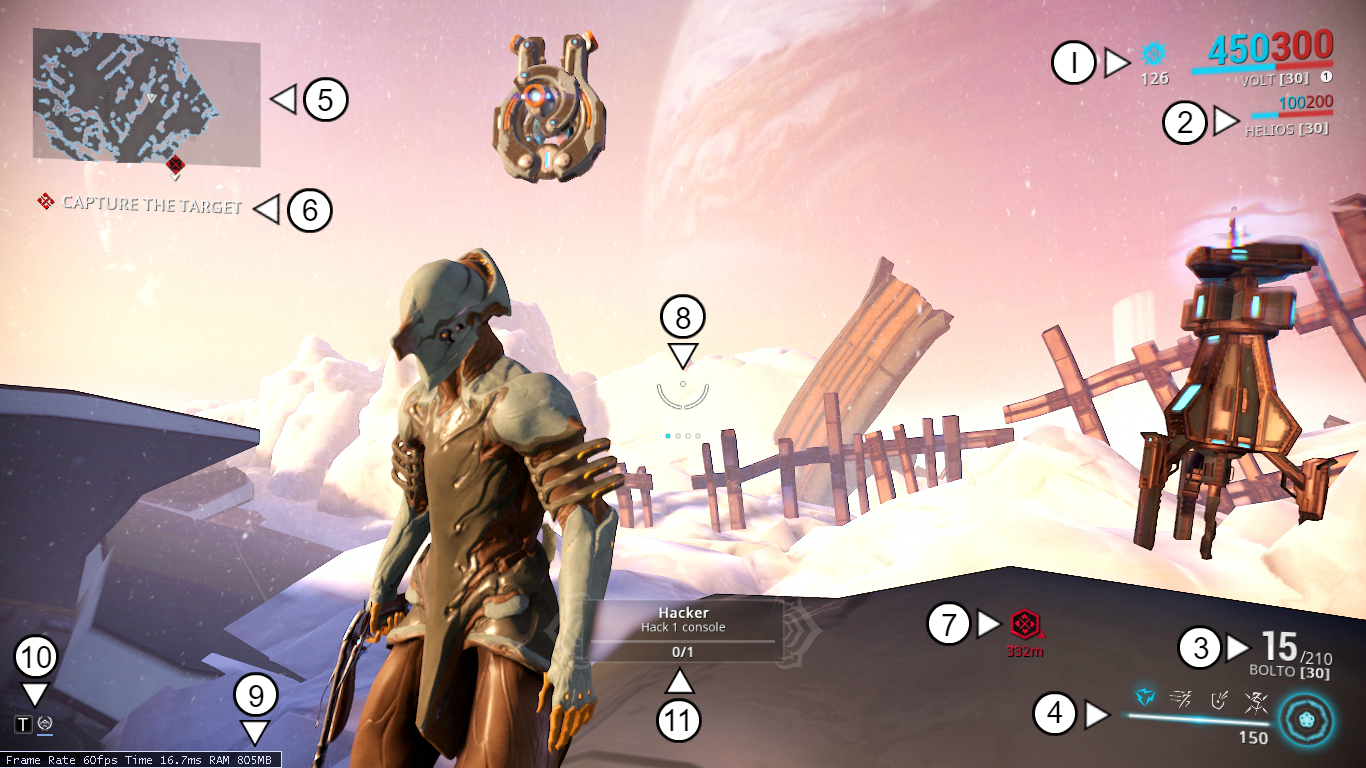 1366x768 Heads Up Display Warframe Wiki Fandom Powered