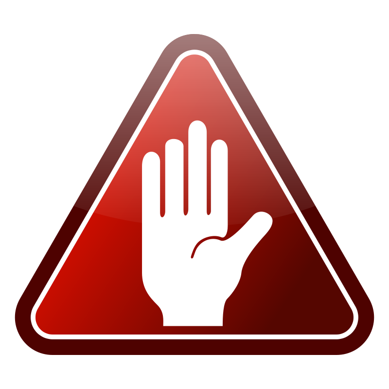 800x800 Warning Icon Clip Art Download