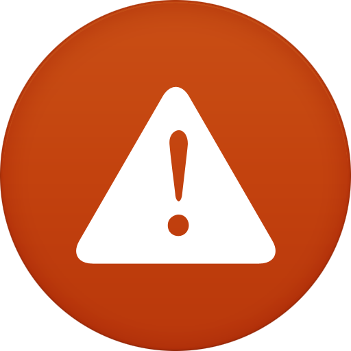 512x512 Warning Icon Iconshow