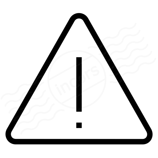 512x512 Iconexperience I Collection Sign Warning Icon