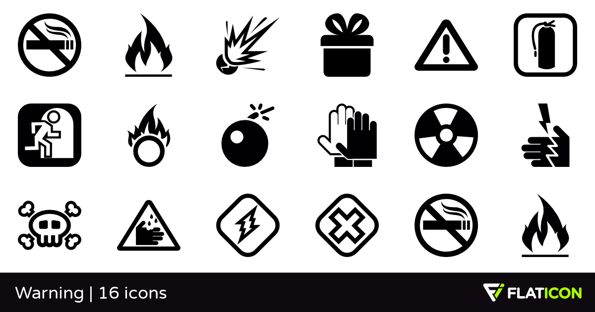 1200x630 Warning Free Icons