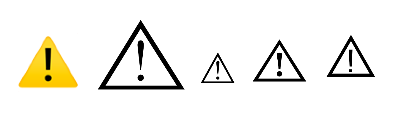 Warning Sign Icon