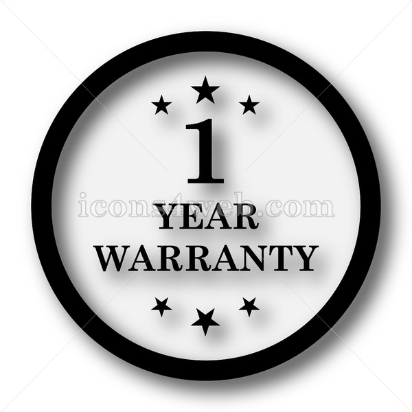 600x600 Year Warranty Simple Icon Year Warranty Simple Button