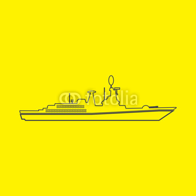 Warship Icon In Simple Style Isolated Buy Photos Ap Images 400x400 Warship Icon In Simple Style Isolated Buy Photos Ap Images