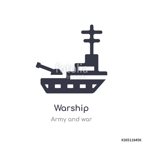 Warship Icon Isolated Warship Icon Vector Illustration From Army 500x500 Warship Icon Isolated Warship Icon Vector Illustration From Army
