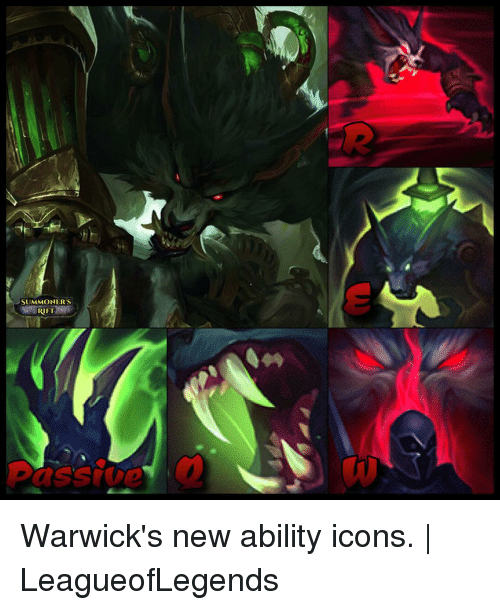 500x610 Summoners Rift Passive Warwick's New Ability Icons