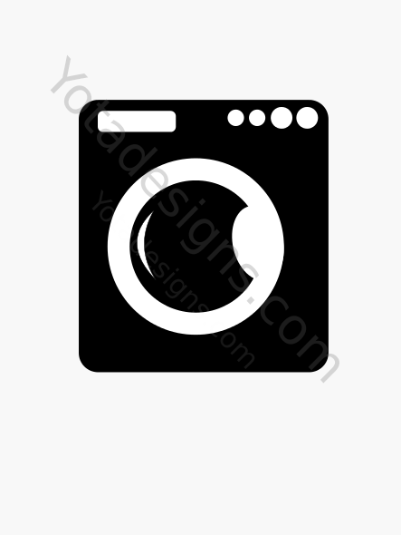 Washer Icon Graphic Design Free Icons Free Graphic 443x590 Washer Icon Graphic Design Free Icons Free Graphic
