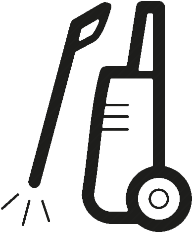 Pressure Washer Icon 390x469 Pressure Washer Icon