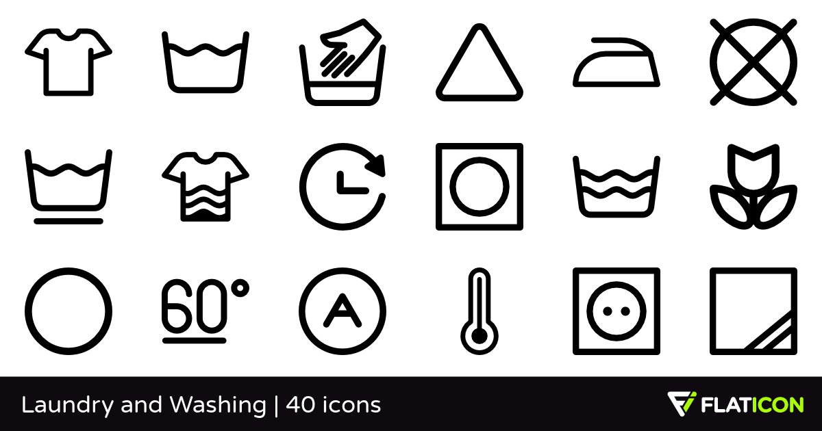 1200x630 Laundry And Washing Free Icons