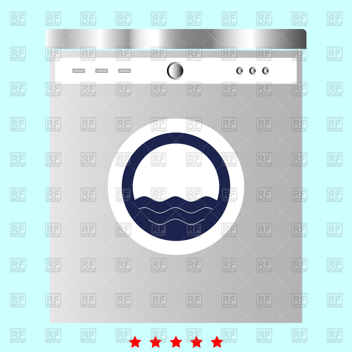 1200x1200 Washing Machine Icon Vector Image Of Signs, Symbols, Maps