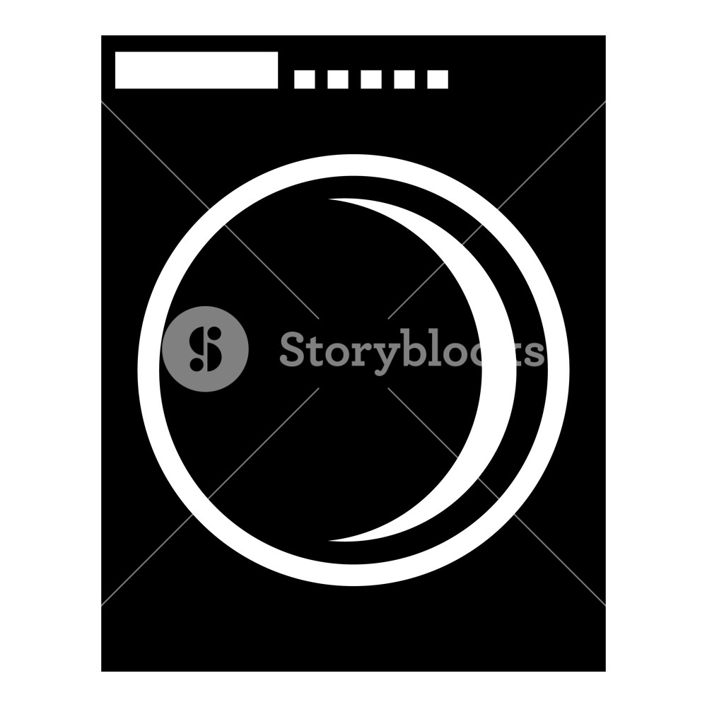 1000x1000 Washing Machine Icon Simple Illustration Of Washing Machine Icon