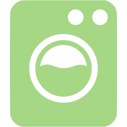 256x256 Guacamole Green Washing Machine Icon