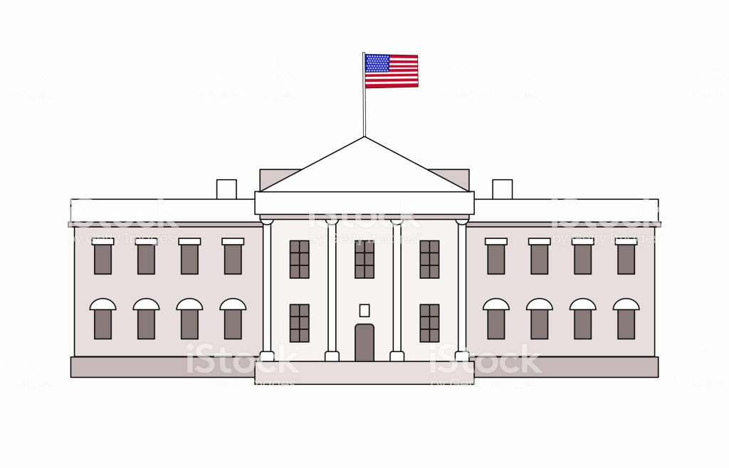 1024x658 Lovely Washington Dc White House Building Outline Simple Icon
