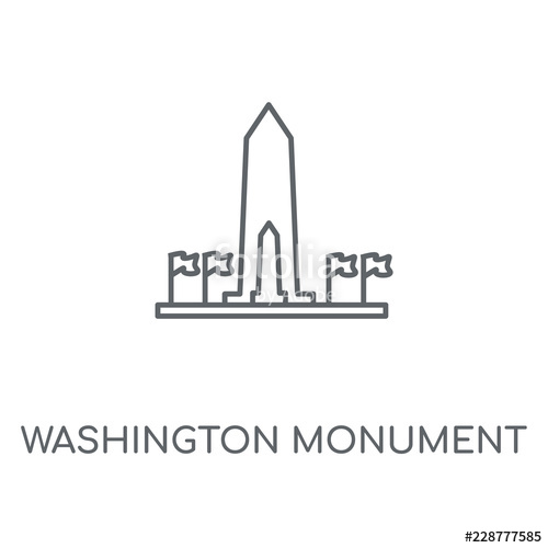 500x500 Washington Monument Icon Stock Image And Royalty Free Vector