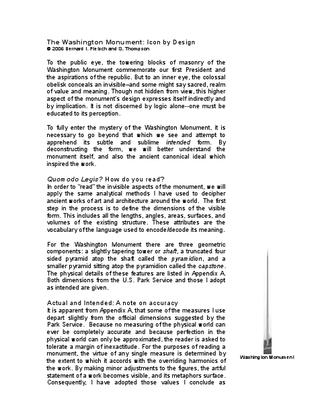 320x414 The Washington Monument Icon