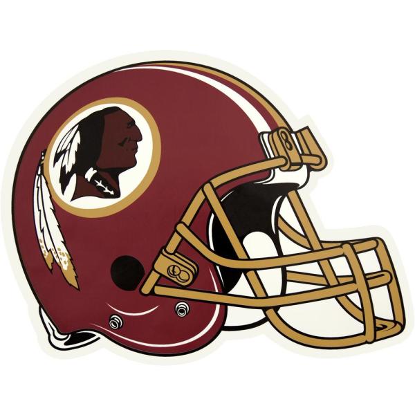 600x600 Applied Icon Nfl Washington Redskins Outdoor Helmet Graphic Large