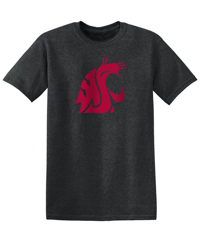 826x1001 Washington State Cougars Tshirt Charcoal Icon