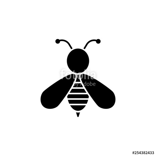 500x500 Bee, Wasp Icon Element Of Beekeeping Icon Premium Quality