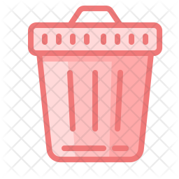 256x256 Trash, Delete, Garbage, Basket, File, Waste Icon Of Colored
