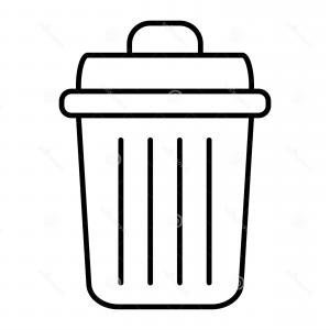 300x300 Trash Bn Garbage Can Vector Lamaison