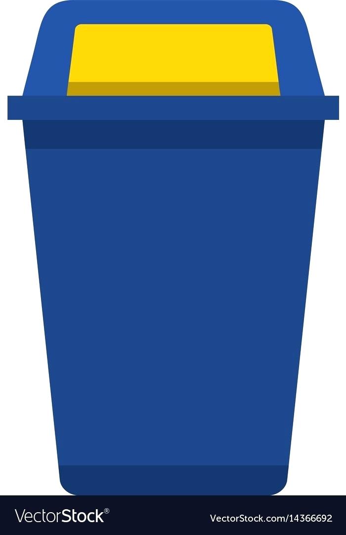 700x1080 Blue Wastebasket