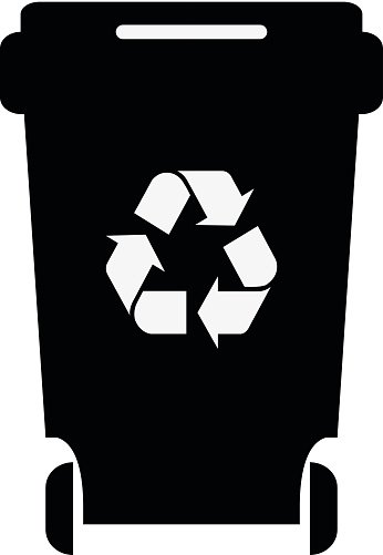 346x501 Trash Bin Trash Bn Premium Clipart