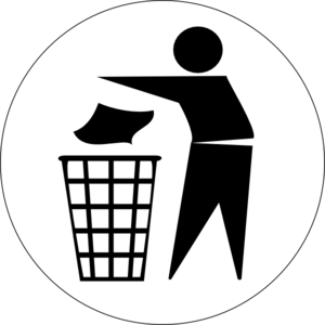 300x300 Waste Bin Clip Art
