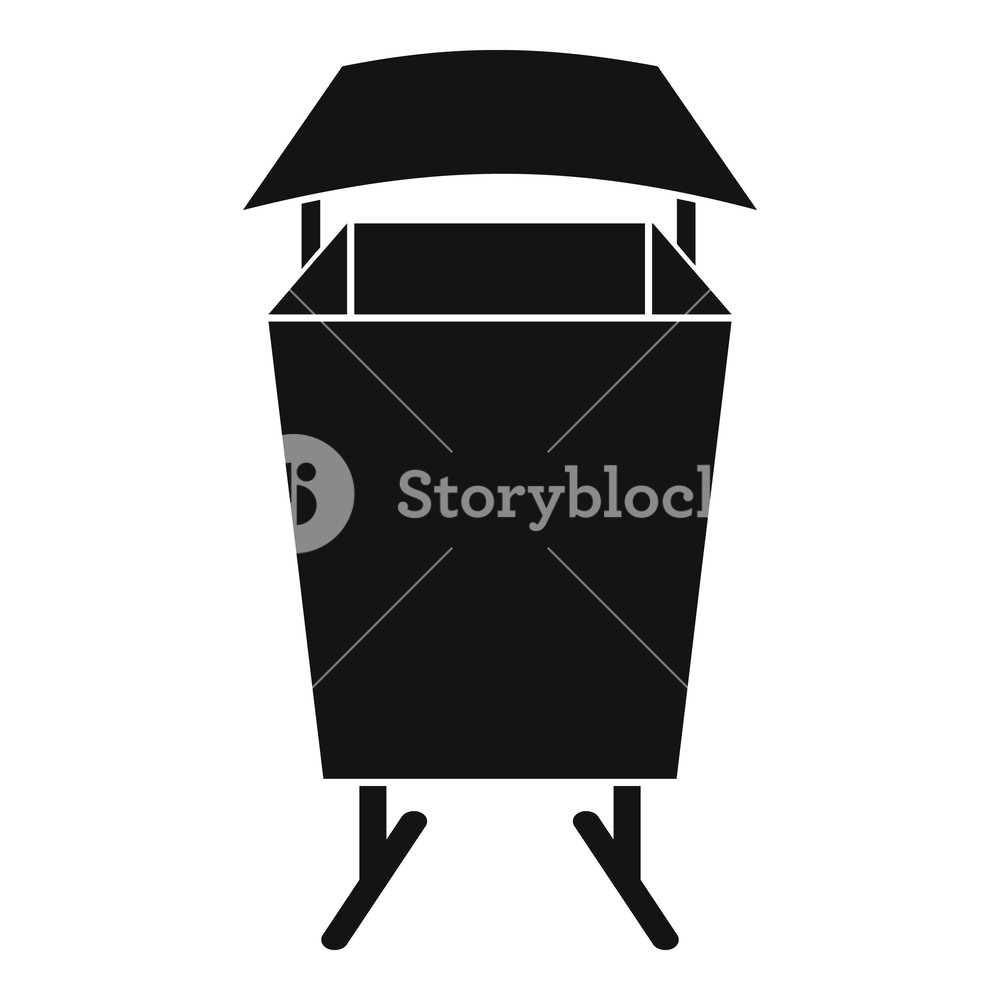 1000x1000 Litter Waste Bn Simple Illustration Of Litter Waste Bin