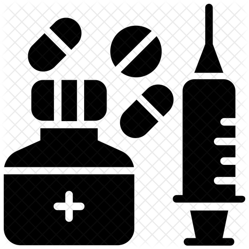 512x512 Medical Waste Icon Of Glyph Style