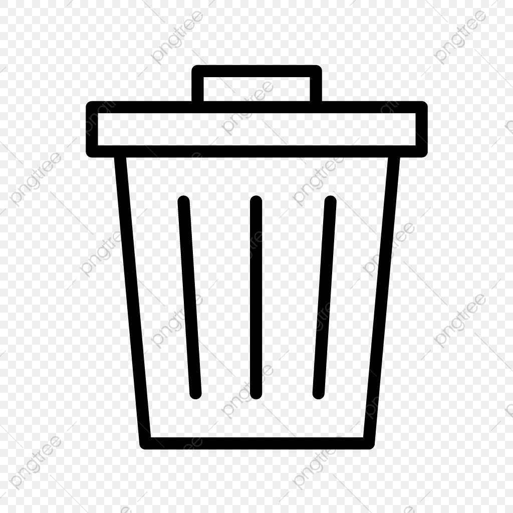 1024x1024 Vector Waste Icon, Waste, Trash, Recycle Bin Png And Vector