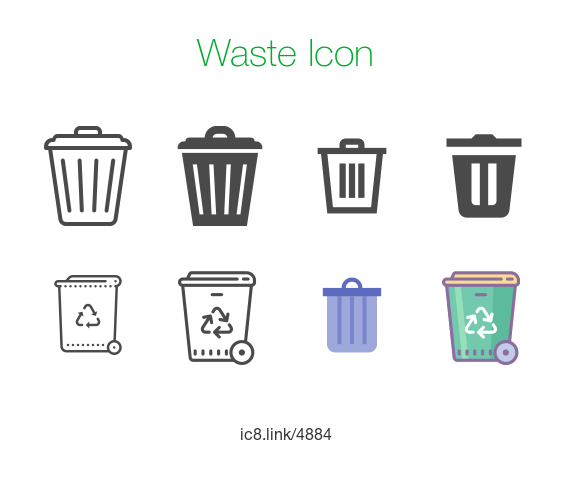 572x495 Waste Icon